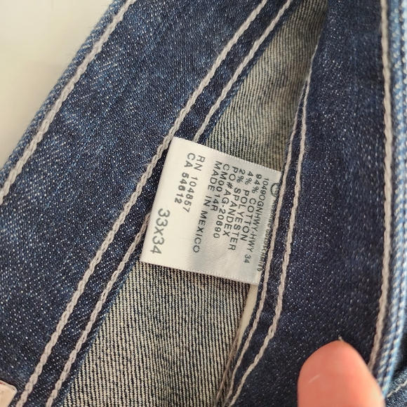 SOLD.  Mens ag jeans never worn size 33/34 - Picture 3 of 5